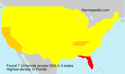Surname Uchymiak in USA Surname Uchymiak in USA