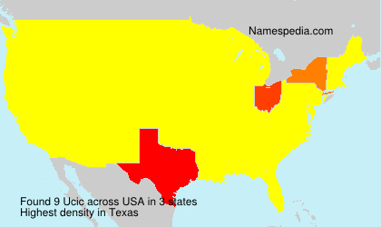 Surname Ucic in USA Surname Ucic in USA
