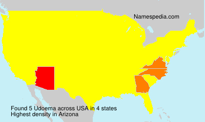 Surname Udoema in USA Surname Udoema in USA