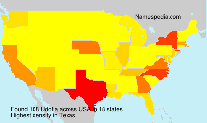 Surname Udofia in USA