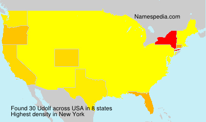 Surname Udolf in USA Surname Udolf in USA