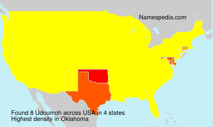 Surname Udoumoh in USA Surname Udoumoh in USA