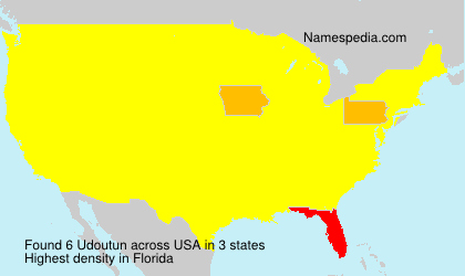 Surname Udoutun in USA Surname Udoutun in USA