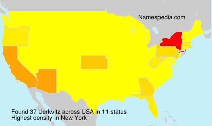 Surname Uerkvitz in USA Surname Uerkvitz in USA