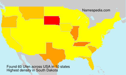 Surname Ufen in USA Surname Ufen in USA