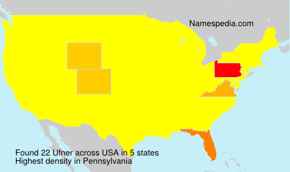 Surname Ufner in USA Surname Ufner in USA