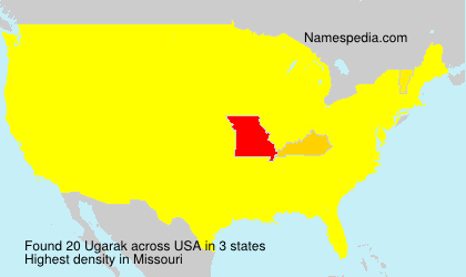 Surname Ugarak in USA Surname Ugarak in USA