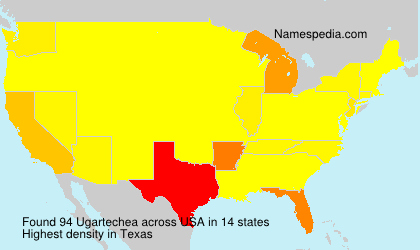 Surname Ugartechea in USA Surname Ugartechea in USA