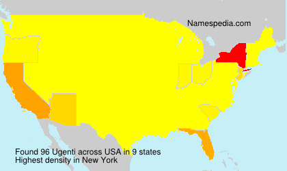 Surname Ugenti in USA Surname Ugenti in USA