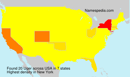 Surname Uger in USA Surname Uger in USA