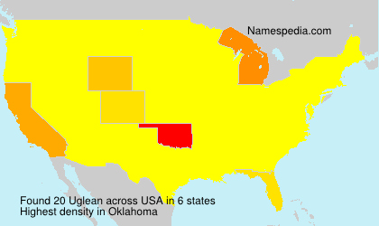 Surname Uglean in USA Surname Uglean in USA