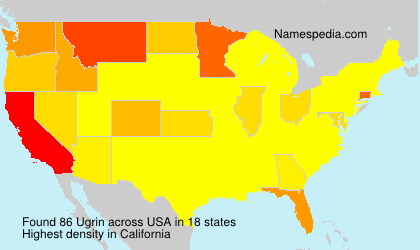 Surname Ugrin in USA Surname Ugrin in USA