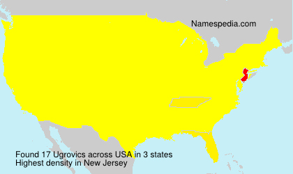 Surname Ugrovics in USA Surname Ugrovics in USA