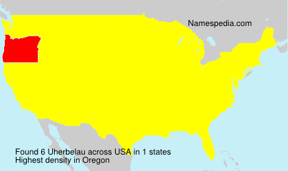 Surname Uherbelau in USA
