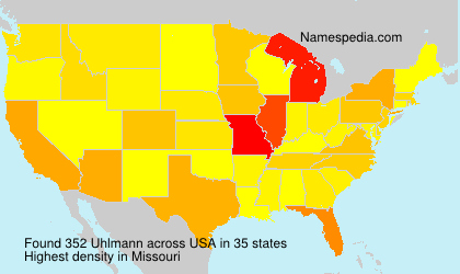 Surname Uhlmann in USA Surname Uhlmann in USA