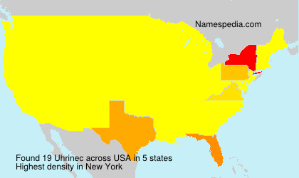 Surname Uhrinec in USA Surname Uhrinec in USA