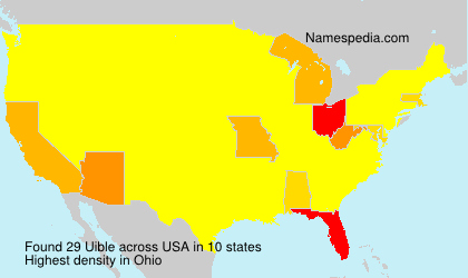 Surname Uible in USA Surname Uible in USA