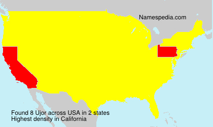 Surname Ujor in USA Surname Ujor in USA