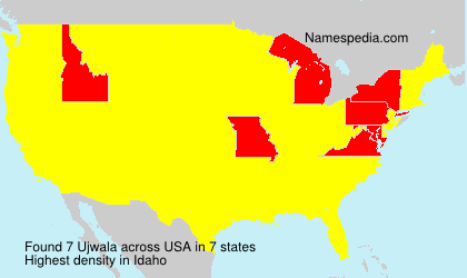 Surname Ujwala in USA Surname Ujwala in USA