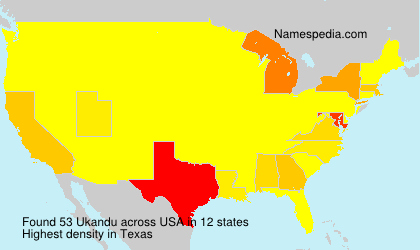Surname Ukandu in USA Surname Ukandu in USA