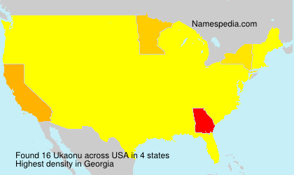 Surname Ukaonu in USA Surname Ukaonu in USA