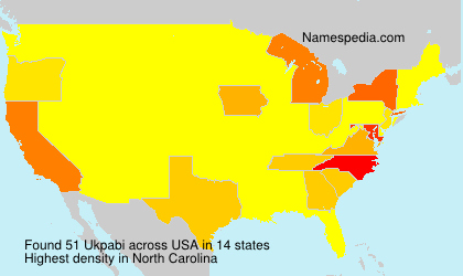 Surname Ukpabi in USA Surname Ukpabi in USA