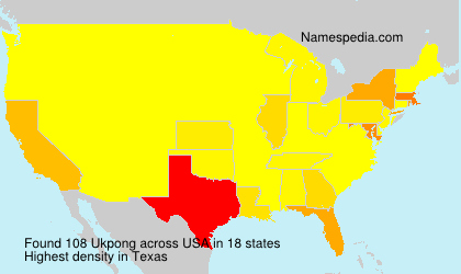Surname Ukpong in USA