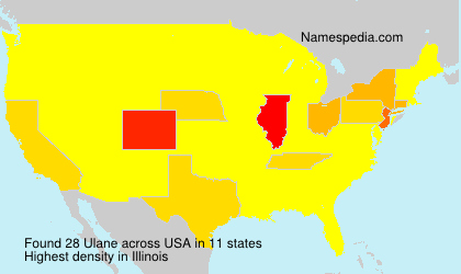 Surname Ulane in USA Surname Ulane in USA