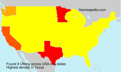 Surname Ulfeng in USA Surname Ulfeng in USA
