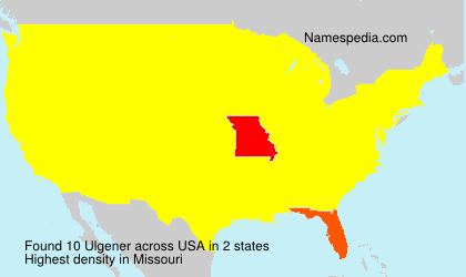 Surname Ulgener in USA Surname Ulgener in USA