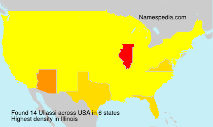 Surname Uliassi in USA Surname Uliassi in USA