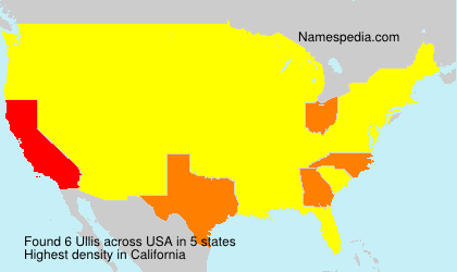 Surname Ullis in USA Surname Ullis in USA