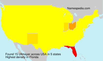 Surname Ullmayer in USA Surname Ullmayer in USA
