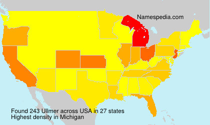 Surname Ullmer in USA Surname Ullmer in USA