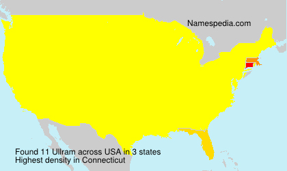 Surname Ullram in USA Surname Ullram in USA