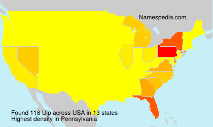 Surname Ulp in USA Surname Ulp in USA