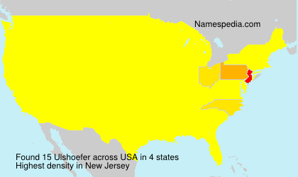 Surname Ulshoefer in USA Surname Ulshoefer in USA