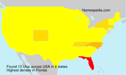 Surname Uluc in USA Surname Uluc in USA