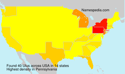 Surname Ulus in USA Surname Ulus in USA