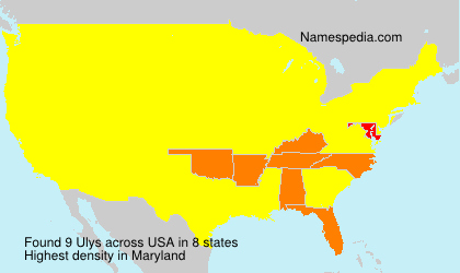 Surname Ulys in USA Surname Ulys in USA