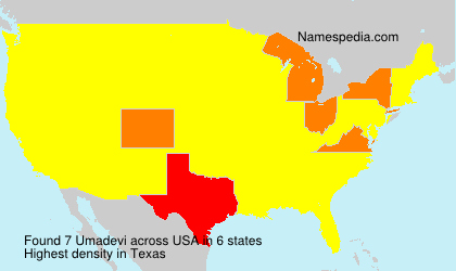 Surname Umadevi in USA Surname Umadevi in USA