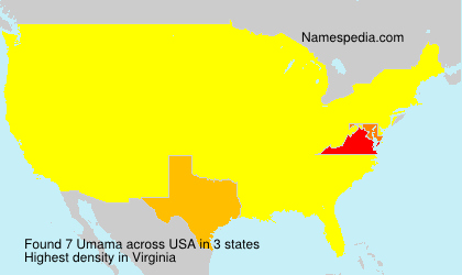 Surname Umama in USA Surname Umama in USA
