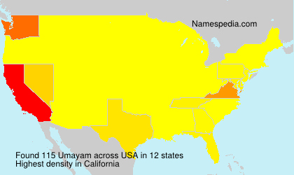 Surname Umayam in USA Surname Umayam in USA