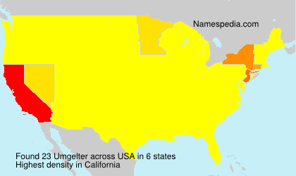 Surname Umgelter in USA Surname Umgelter in USA
