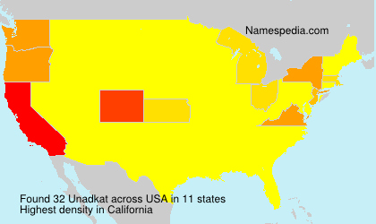 Surname Unadkat in USA Surname Unadkat in USA