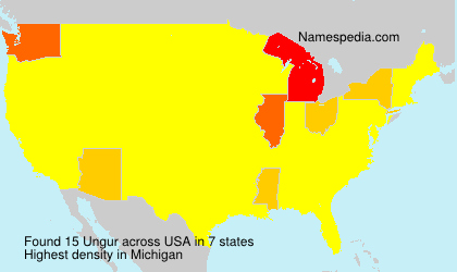 Surname Ungur in USA Surname Ungur in USA