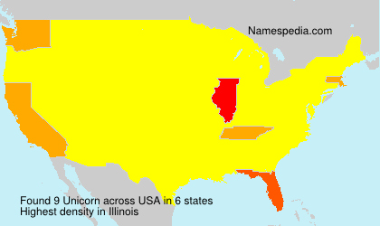 Surname Unicorn in USA Surname Unicorn in USA