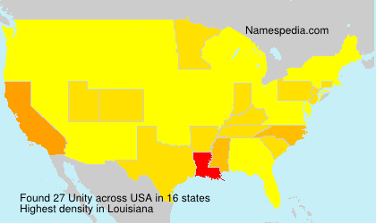 Surname Unity in USA Surname Unity in USA