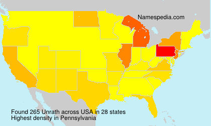 Surname Unrath in USA Surname Unrath in USA