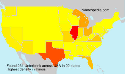 Surname Unterbrink in USA Surname Unterbrink in USA